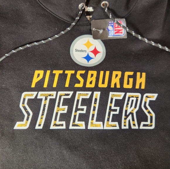 NWT Men's Pittsburgh Steelers Fanatics Hoodie - Picture 2 of 6